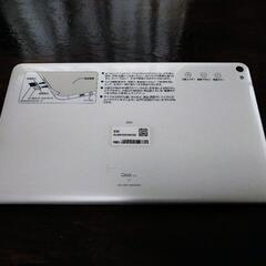 🌟値下げ🌟HUAWEI QUA TAB キュアタブ02  HWT31 白色の画像