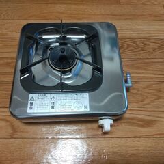 リンナイ Rinnai テーブルコンロ 1口タイプ RTS-1NDB (51-4979) プロパンガス LPガス　説明書付きの画像