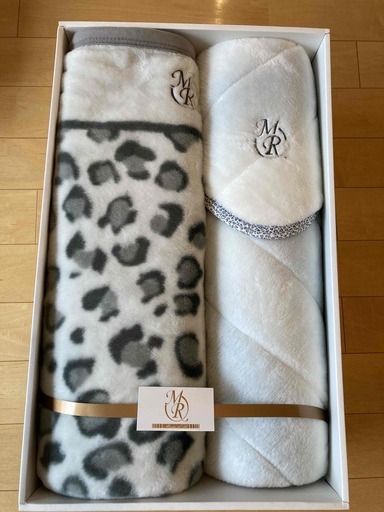 【未使用・新品】シングル用毛布、綿毛布2枚セット