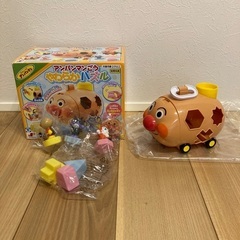 【ありがとうございました】【知育玩具】アンパンマンごう　やわらかパズル