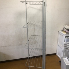 【最終処分16日迄】IKEA ランドリー　干し台　洗濯物乾燥　梅干し他干物作りにの画像