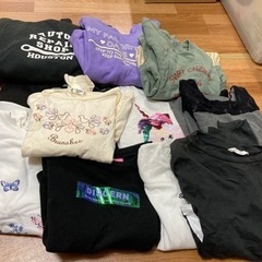 女の子　130センチ　秋冬物　長袖　12枚