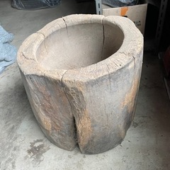 けやき臼　餅つき　ジャンク　中古の画像