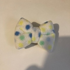 ヘアアクセ　リボン　カラフル　中古