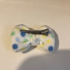 ヘアアクセ　リボン　カラフル　中古の画像