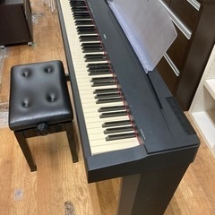 ヤマハ 電子ピアノ P-70 イス付 中古の画像