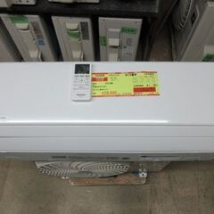 K03228　パナソニック　中古エアコン　主に6畳用　冷2.2kw／暖2.2kw 