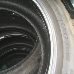 値下げ205/45R17 ダンロップスポーツマックス　４本の画像