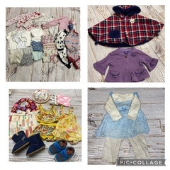 女の子ベビー服　約９０枚セット売り　まとめ売り