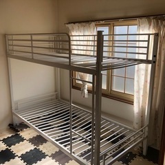 パイプ2段ベッド