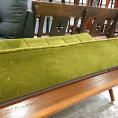 karimoku｜カリモク60｜Kチェア｜2シーター｜モケットグリーン