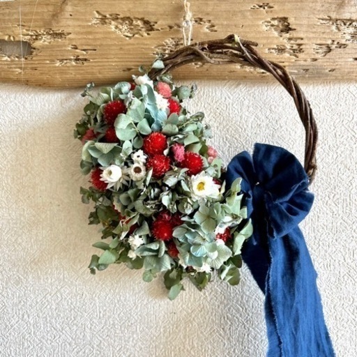 いちご畑ナチュラルリース