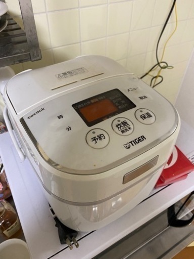 【美品】炊飯器　タイガー　土鍋激うま3合