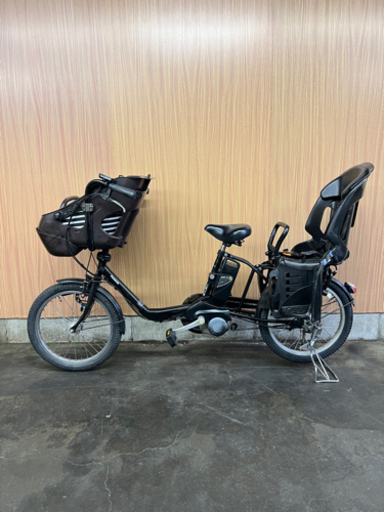 格安‼️ 子供乗せ 電動自転車 Panasonic ギュット ミニ ブラック 20インチ 3人乗り‼️