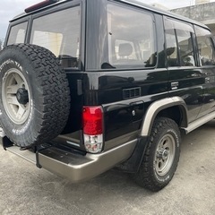 購入者決定しました。沢山のお問合せありがとうございました。※希少純正ブラック※ランドクルーザープラド　KZJ 78の画像