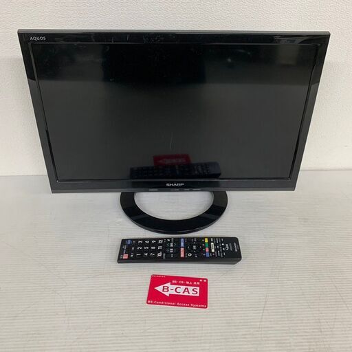 【SHARP】 シャープ アクオス AQUOS19V型液晶テレビ LC-19K30 2015年
