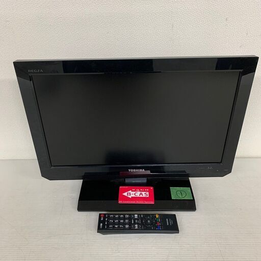 【TOSHIBA】 東芝 REGZA レグザ 液晶カラーテレビ 19型 19A2 2011年製 ①