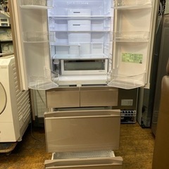 6月末までの限定値下げ！！I433 ★ HITACHI 冷蔵庫 (478L) 6ドア 2021年製 ⭐動作確認済 ⭐クリーニング済の画像