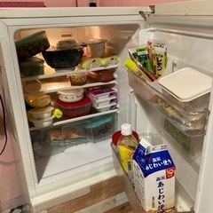 無印良品の冷蔵庫一人暮らしサイズの画像