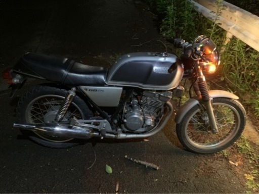ホンダ　GB250 クラブマン　古いです　ジャンク　部品取りベース　引き取りしてください　始動OK!!