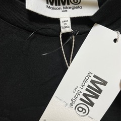 MM6 Maison Margiela 黒 Tシャツ