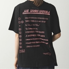 MM6 Maison Margiela 黒 Tシャツ