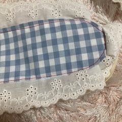 ハンドメイド、ヘッドドレス、つけ襟、付け襟、２点セット　まとめ売り　レディースの画像