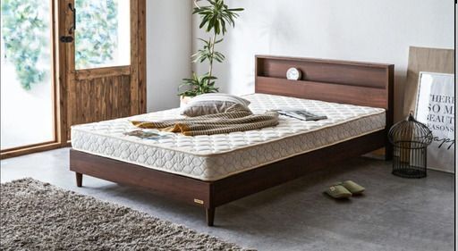 【美品】フランスベッド製セミダブルのマットレス【定価45900円】②