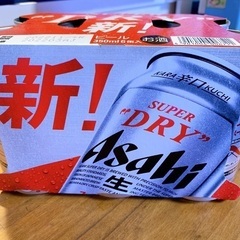 「決定者あり」新Asahiビール350 6缶の画像