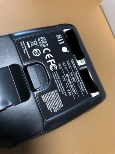 新品同様 SIIセイコー　モバイルプリンター　MP-B20 替えロール紙20本付き