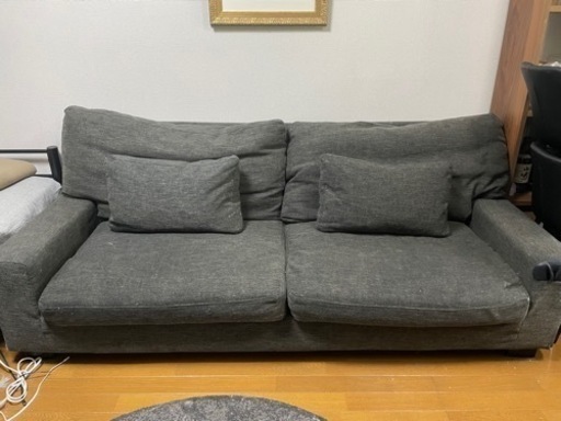 【中古】NOCE TD9810ソファ3人掛け（オットマンなし）