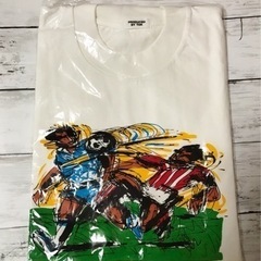 未使用★TDK サッカー絵柄Tシャツの画像
