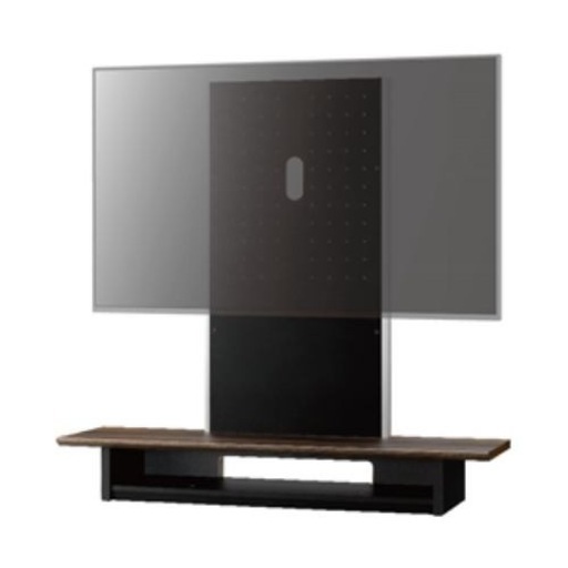 【半額以下】朝日木材 AS-WG1200DB 壁寄せスタンド SWING  ダークブラウン