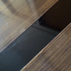 ガラス入り センターテーブル ローテーブル ガラスセンターテーブルの画像