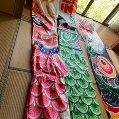 【値下げしました】鯉のぼりセットの画像