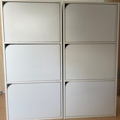 カラーボックス　蓋付き　2セット