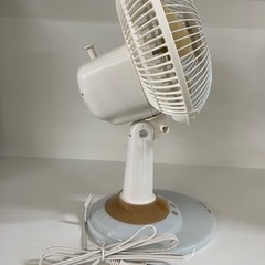 YUASA 18cm卓上扇 YDF-188P(BE) リサイクルショップ宮崎屋 住吉店 24.5.29Fの画像