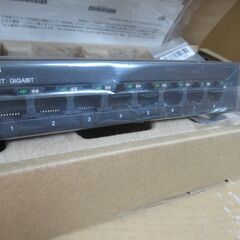 未使用品 美品 シスコシステムズ CISCO SF110D-08　8ポートギガビットデスクトップスイッチハブ パソコンLANの画像