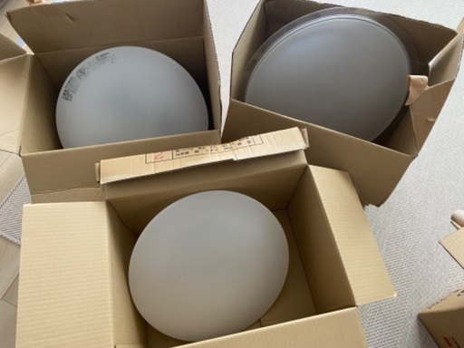 LEDシーリングライト3個セットでお譲りします。