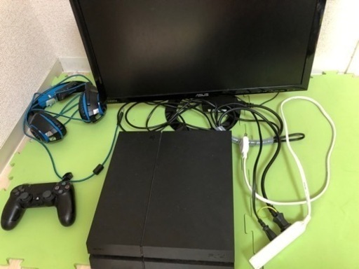 PlayStation4　ゲーム用モニター付き（電源あればできます！）