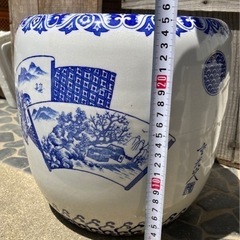 メダカ 飼育に　火鉢　レトロの画像