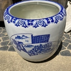 メダカ 飼育に　火鉢　レトロ