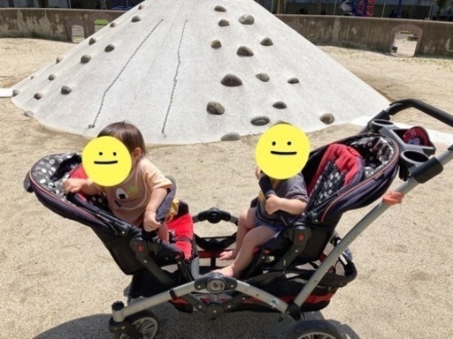 縦型2人乗りベビーカー