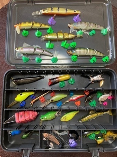 ブラックバス　釣り道具セットいろいろ