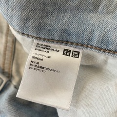 ユニクロ　ジーンズの画像