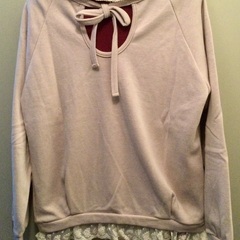 Wonder Rocket ピンク うさぎ トレーナー＆ブラウスセットの画像