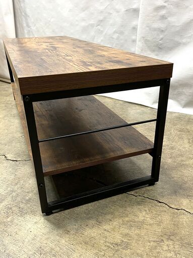 極美品 現行品 ニトリ ローボード ステイン 120N テレビ台 幅1200×奥行400×高さ400mm センターテーブル E