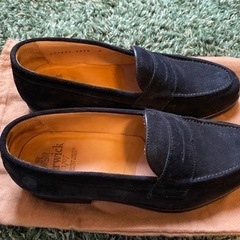 受付終了　berwick 革靴27.5cm の画像