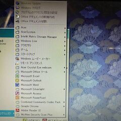 acerのノートパソコンの画像