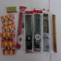 JM15196)文房具セット　鉛筆　キャップ　【取りに来られる方限定】の画像